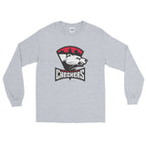 Charlotte Checkers Adult Primary Logo Long Sleeve Shirt
