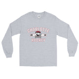 Charlotte Checkers Adult Established Logo Long Sleeve Shirt