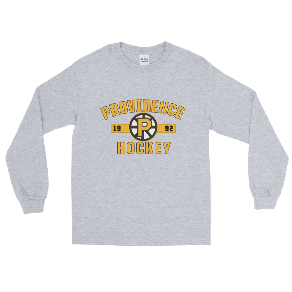 Providence Bruins Adult Established Logo Men’s Long Sleeve Shirt