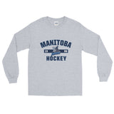 Manitoba Moose Adult Established Logo Long Sleeve Shirt