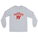Calgary Wranglers Adult Arch Long Sleeve Shirt