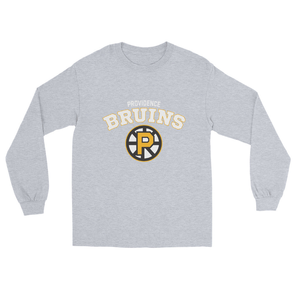 Providence Bruins Adult Arch Long Sleeve Shirt