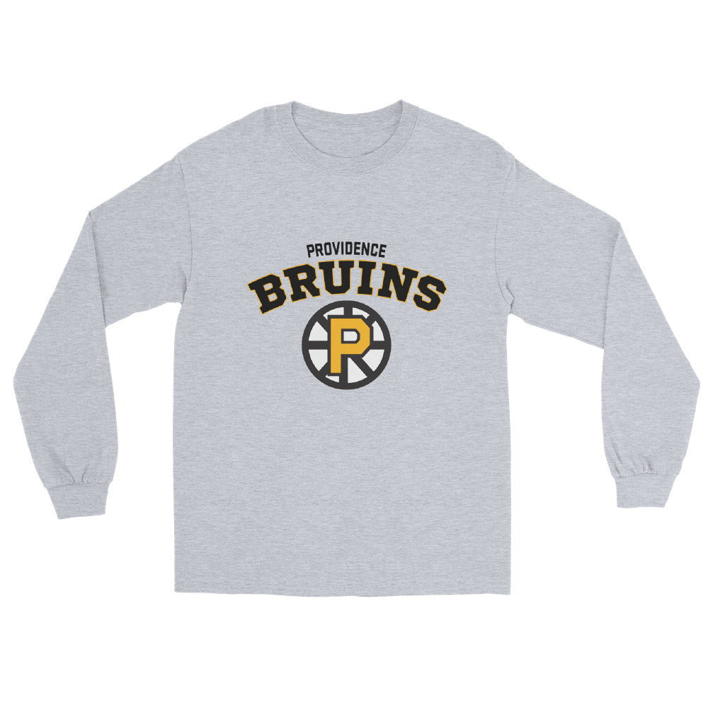 Providence Bruins Adult Arch Long Sleeve Shirt