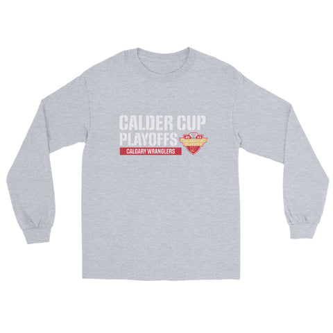 Calgary Wranglers 2023 Calder Cup Playoffs Tradition Adult Long Sleeve Shirt