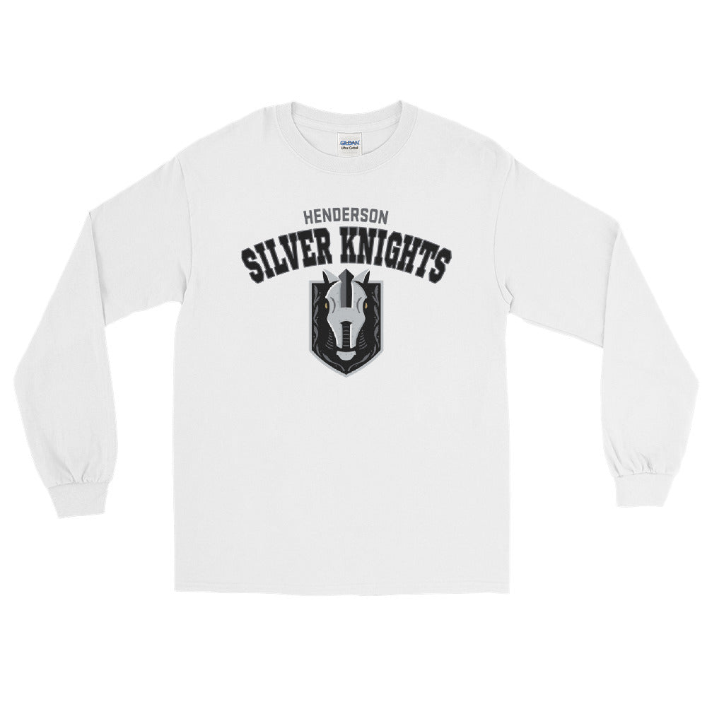 Henderson Silver Knights Adult Arch Long Sleeve Shirt