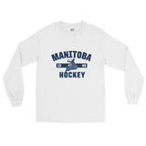Manitoba Moose Adult Established Logo Long Sleeve Shirt