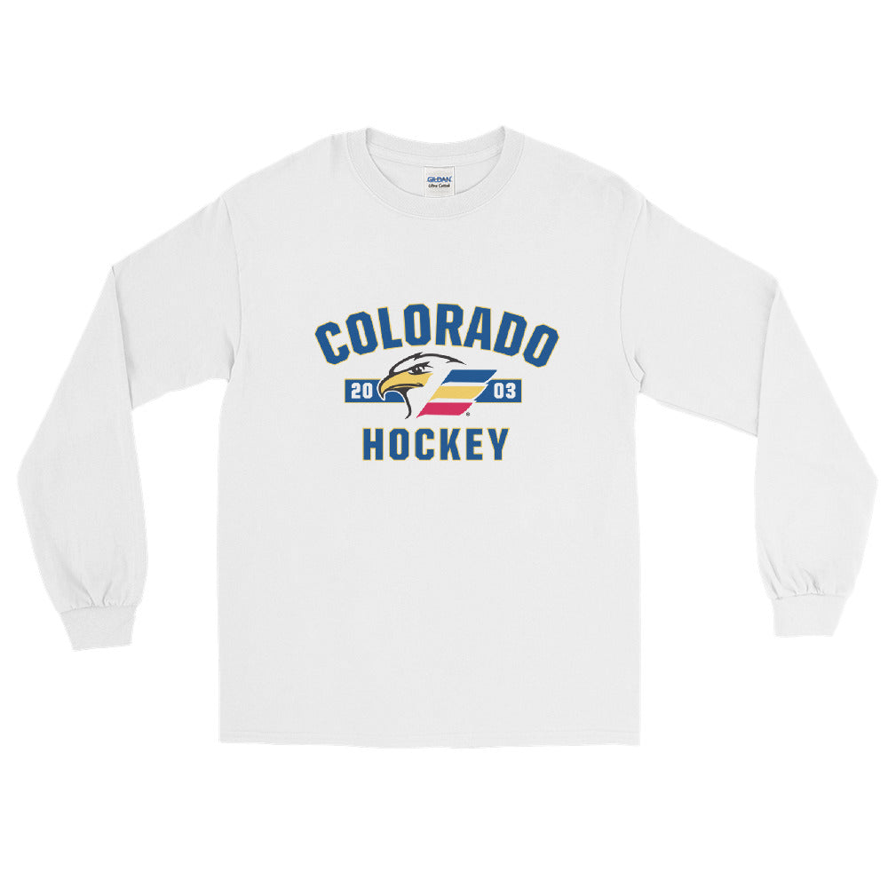 Colorado Eagles Adult Established Logo Long Sleeve Shirt