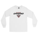 Chicago Wolves 2022 Calder Cup Champions Adult Script Long Sleeve Shirt