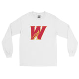 Calgary Wranglers Adult Primary Logo Long Sleeve Shirt