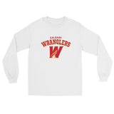Calgary Wranglers Adult Arch Long Sleeve Shirt