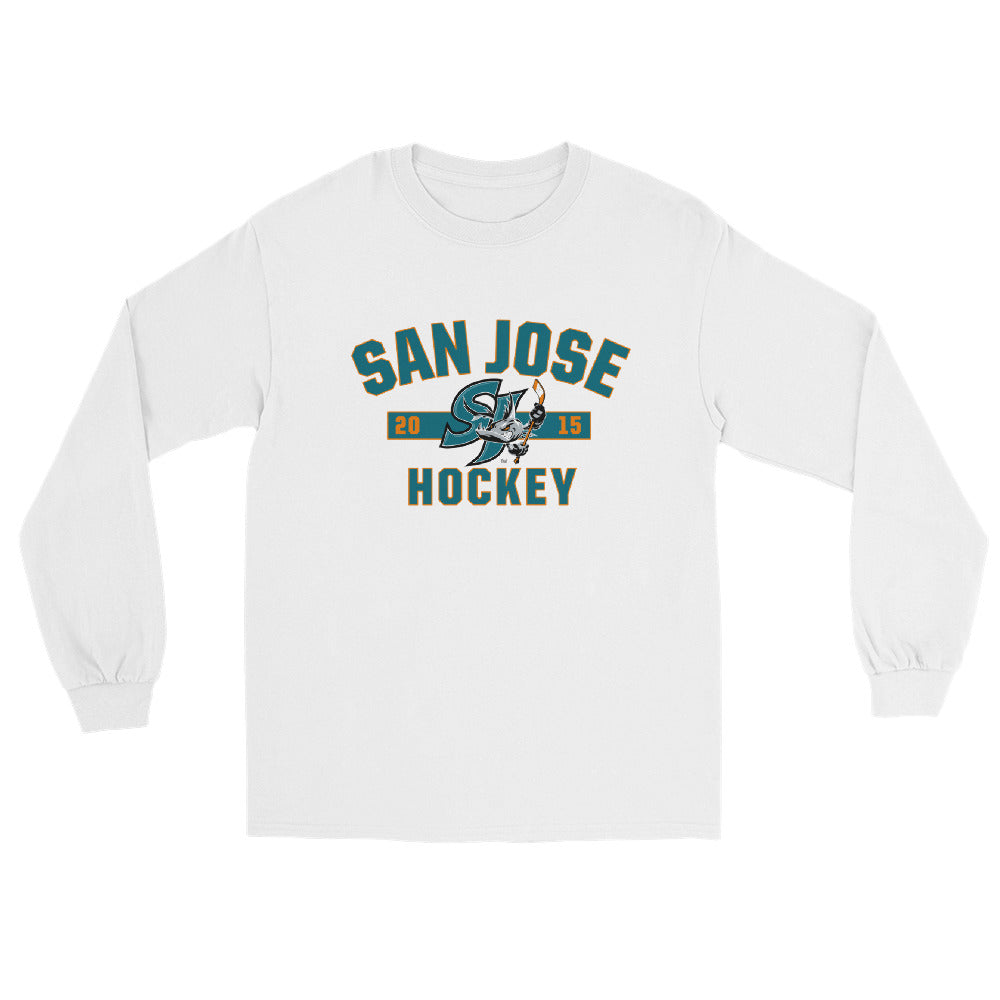 San Jose Barracuda Adult Established Long Sleeve Shirt