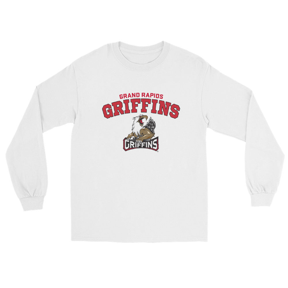 Grand Rapids Griffins Adult Arch Long Sleeve Shirt
