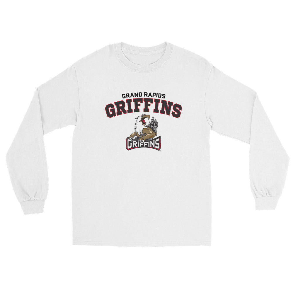 Grand Rapids Griffins Adult Arch Long Sleeve Shirt