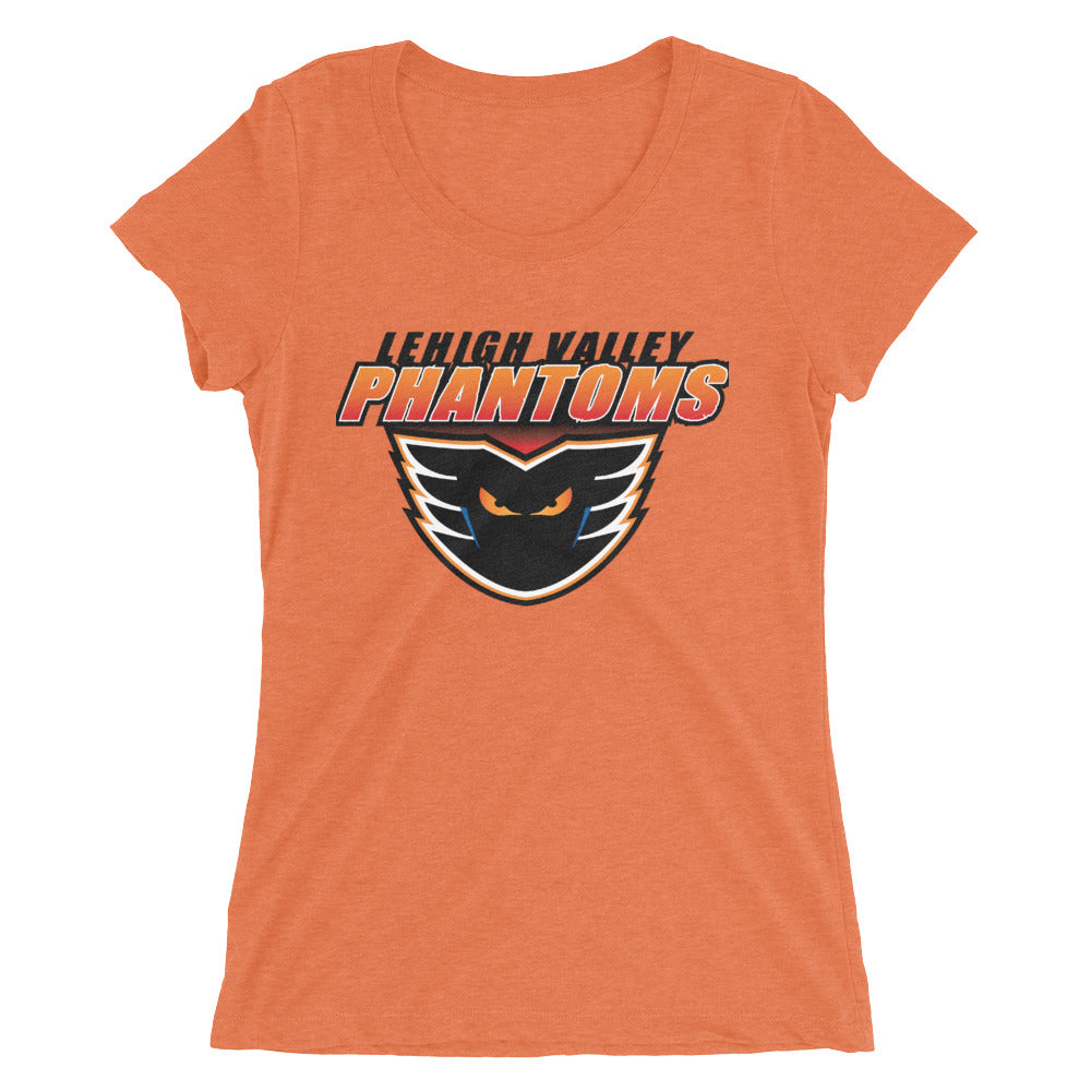 Lehigh Valley Phantoms Ladies' Primary Logo Short Sleeve T-Shirt