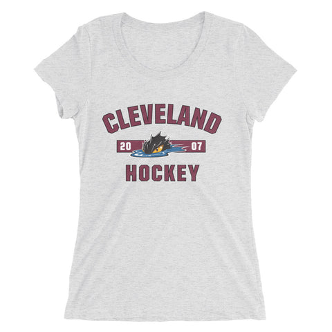 Cleveland Monsters Ladies' Established Short Sleeve T-shirt