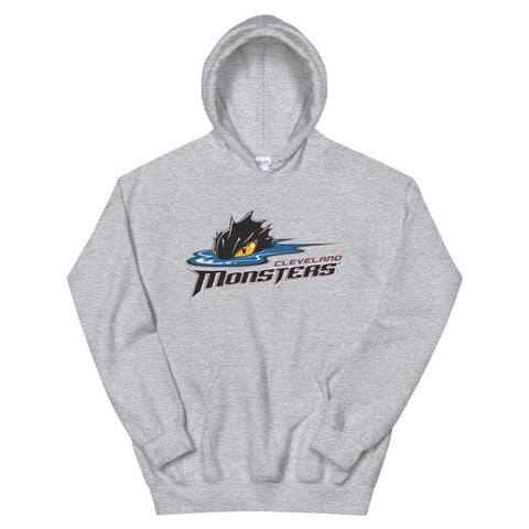 Cleveland Monsters Adult Primary Logo Pullover Hoodie