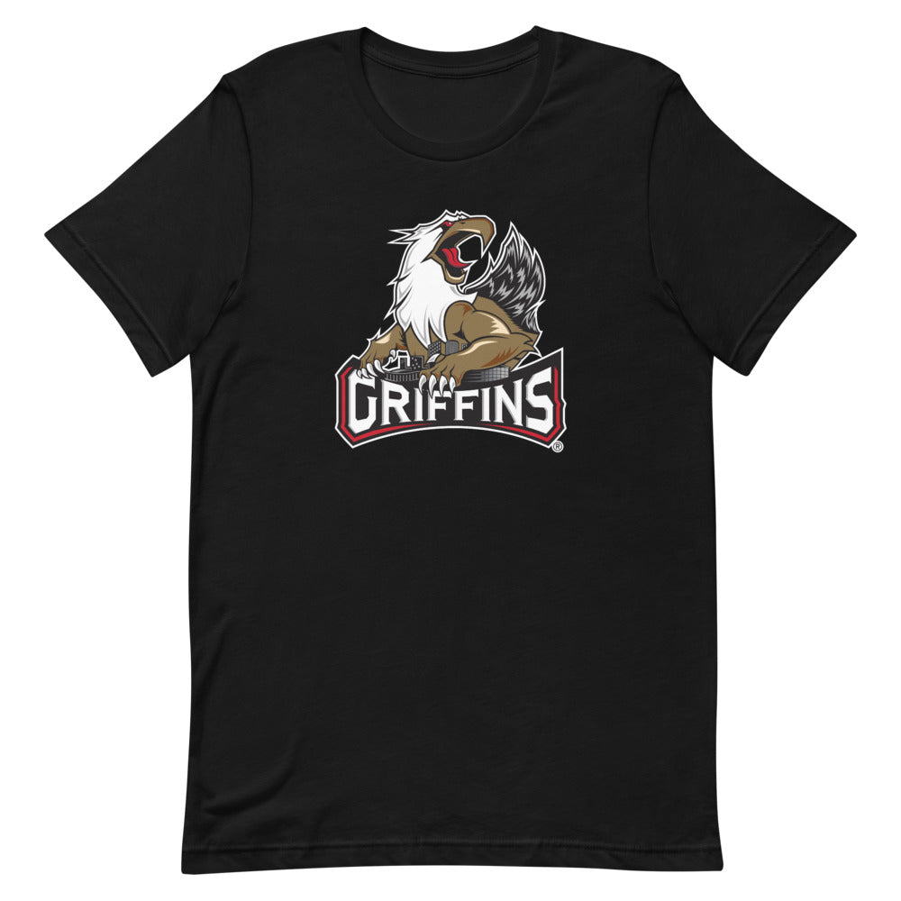Grand Rapids Griffins Adult Primary Logo Premium Short-Sleeve T-Shirt