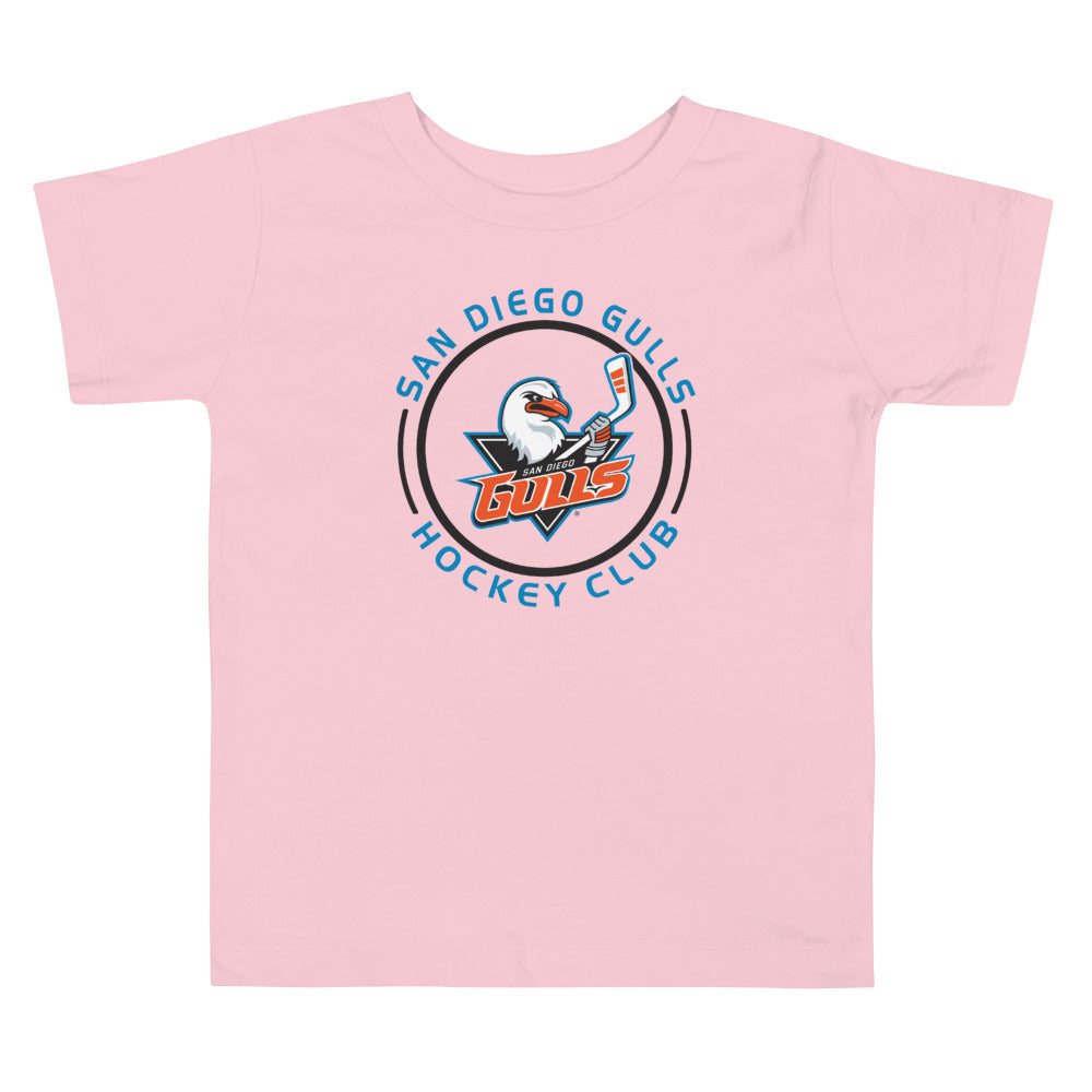 San Diego Gulls Toddler Faceoff Short Sleeve T-Shirt