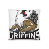 Grand Rapids Griffins Team Logo Pillow