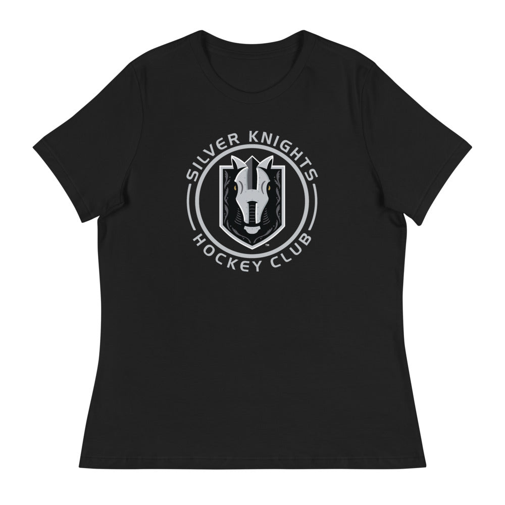Henderson Silver Knights Women's Faceoff Relaxed T-Shirt