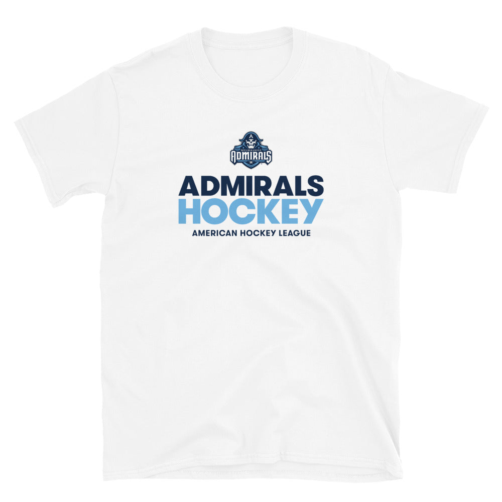 Milwaukee Admirals Hockey Adult Short-Sleeve T-Shirt