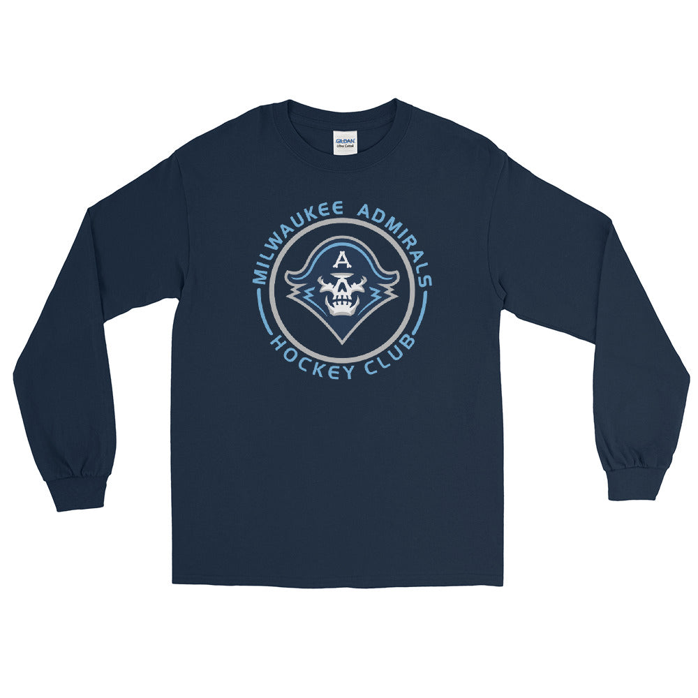 Milwaukee Admirals Adult Faceoff Long Sleeve Shirt