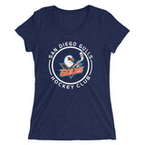 San Diego Gulls Ladies' Faceoff Short Sleeve T-shirt