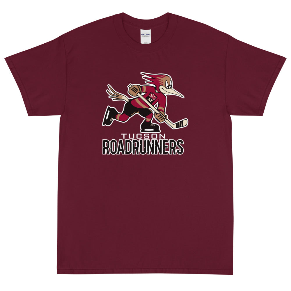 Tucson Roadrunners Primary Logo Adult Short Sleeve T-Shirt