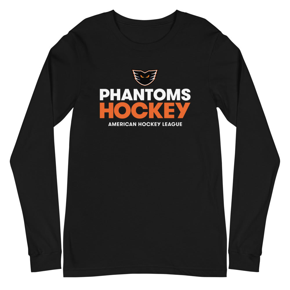 Lehigh Valley Phantoms Hockey Adult Long Sleeve Tee
