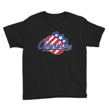 Rochester Americans Primary Logo Youth Short Sleeve T-Shirt