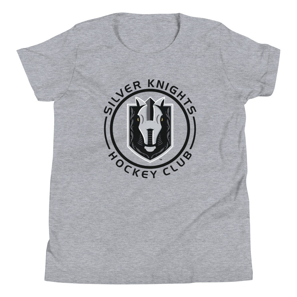 Henderson Silver Knights Youth Faceoff Short Sleeve T-Shirt