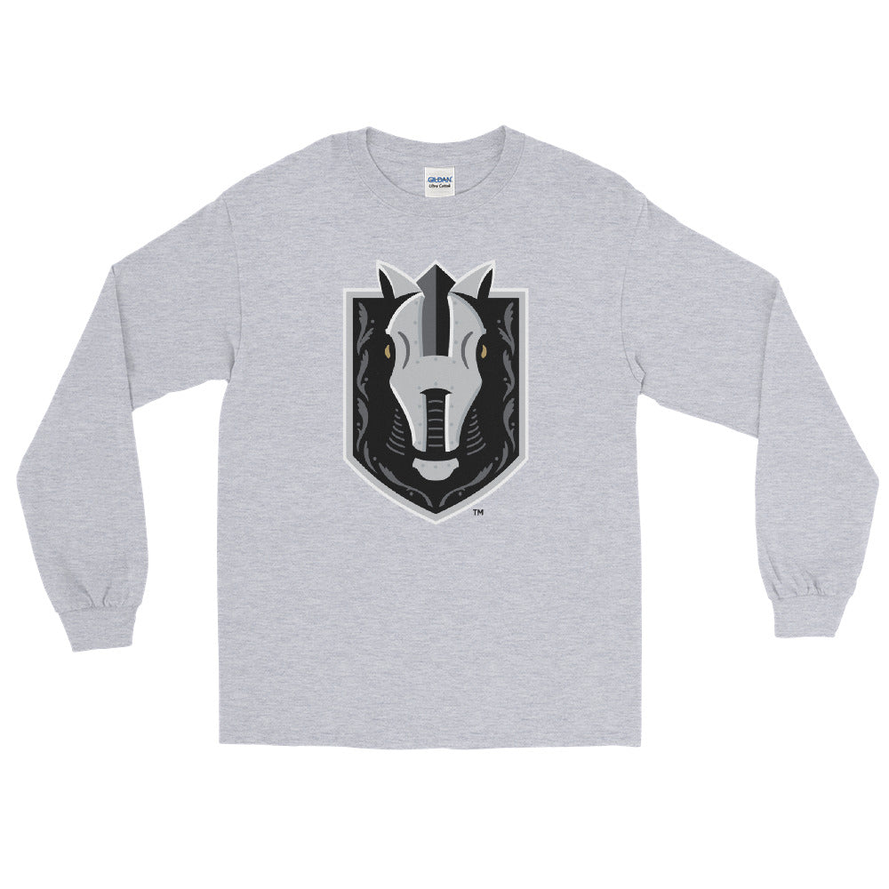 Henderson Silver Knights Adult Primary Logo Long Sleeve Shirt