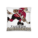 Tucson Roadrunners Primary Logo Pillow