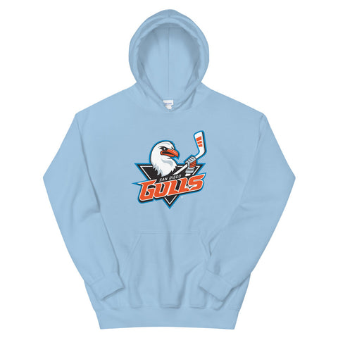 San Diego Gulls Adult Primary Logo Pullover Hoodie (sidewalk sale)