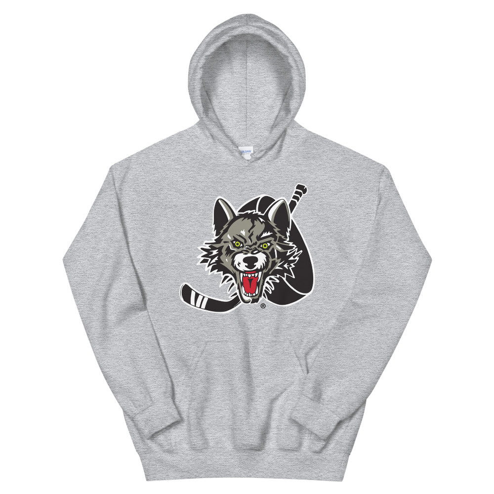Chicago Wolves Adult Primary Logo Pullover Hoodie