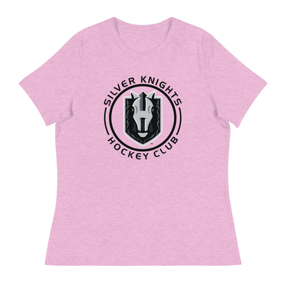 Henderson Silver Knights Women's Faceoff Relaxed T-Shirt