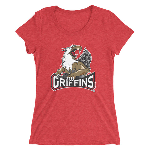 Grand Rapids Griffins Ladies' Primary Logo Short Sleeve t-shirt