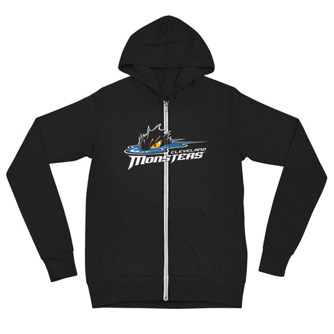 Cleveland Monsters Adult Primary Logo Full Zip Hoodie