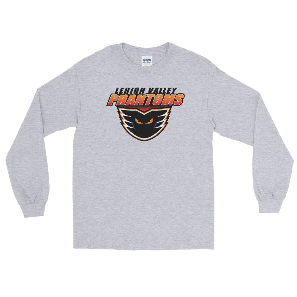 Lehigh Valley Phantoms Adult Primary Logo Long Sleeve Shirt