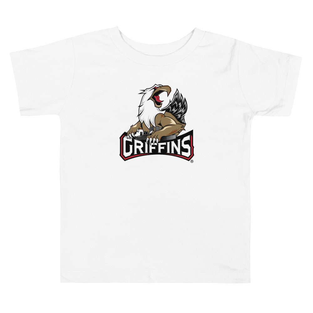 Grand Rapids Griffins Primary Logo Toddler Short Sleeve Tee