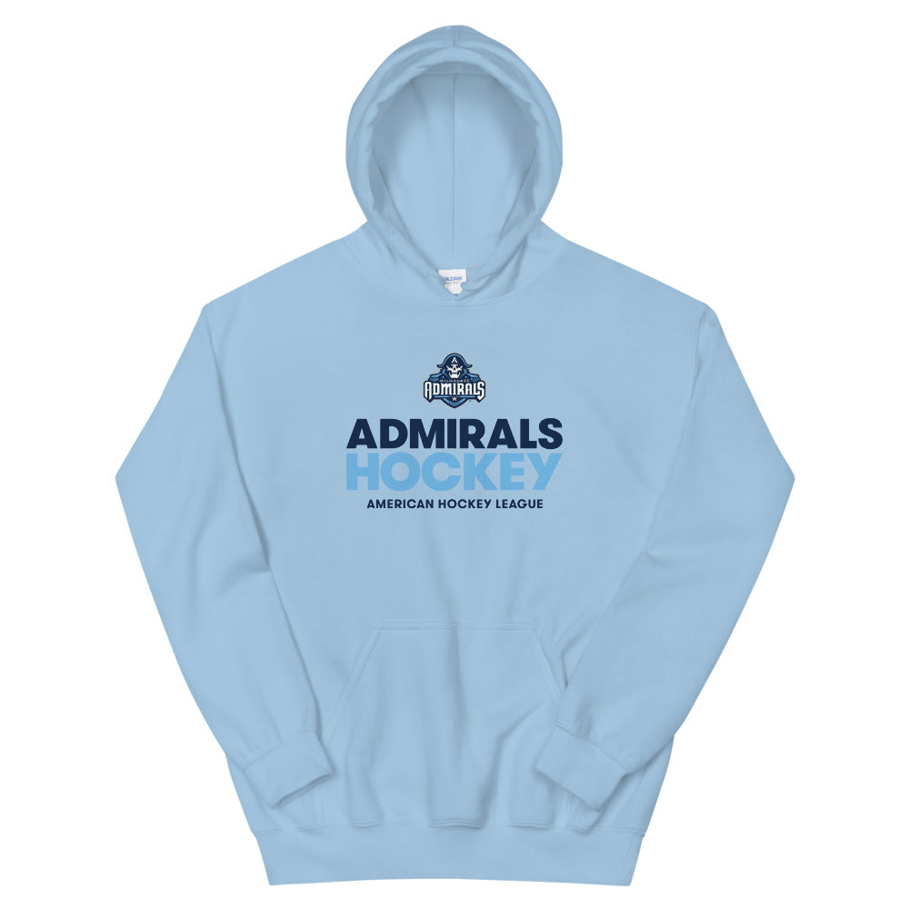 Milwaukee Admirals Hockey Adult Pullover Hoodie