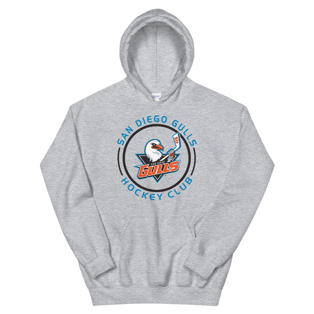San Diego Gulls Adult Faceoff Pullover Hoodie