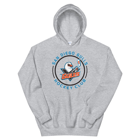 San Diego Gulls Adult Faceoff Pullover Hoodie