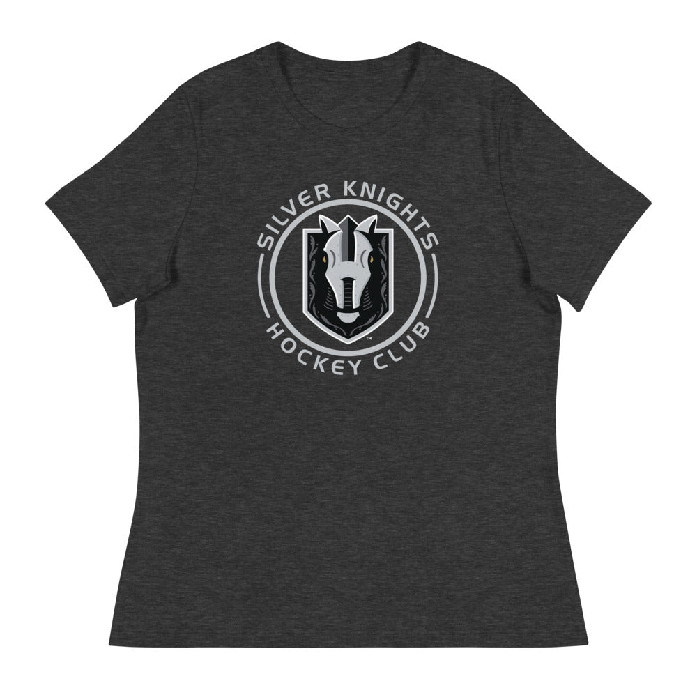 Henderson Silver Knights Women's Faceoff Relaxed T-Shirt