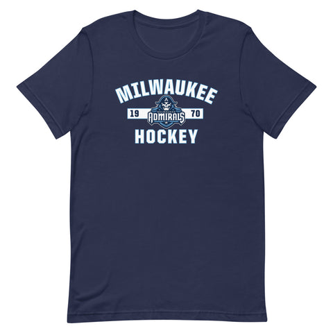 Milwaukee Admirals Adult Established Short-Sleeve Premium T-Shirt