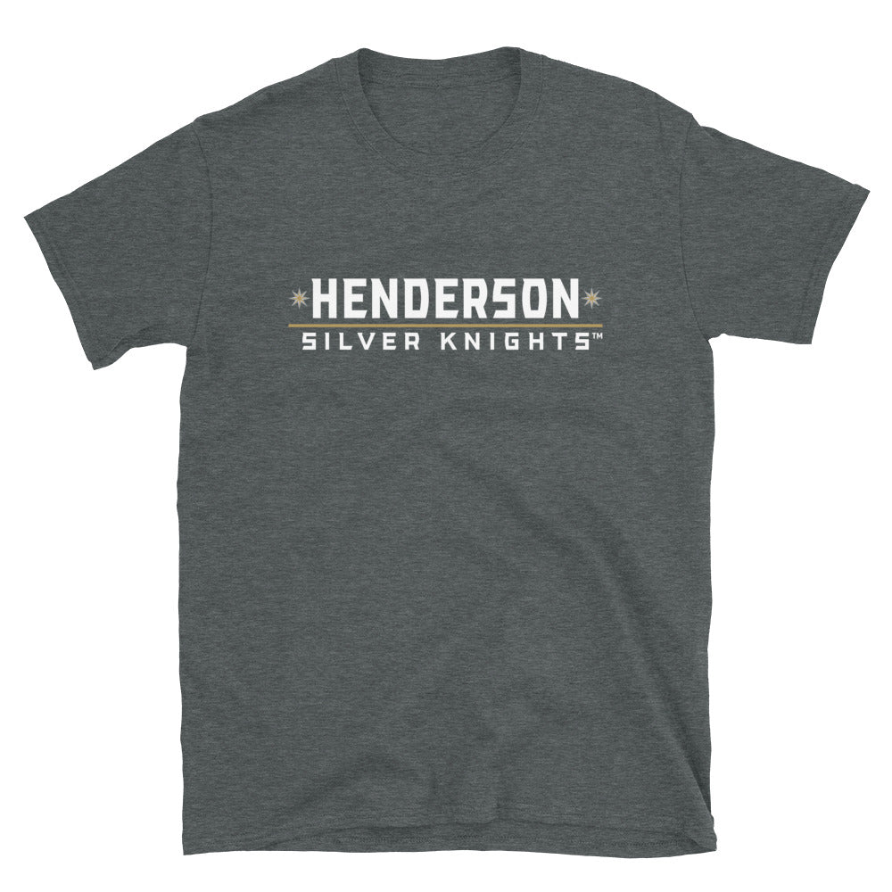 Henderson Silver Knights Adult Alternate Logo Short Sleeve T-Shirt