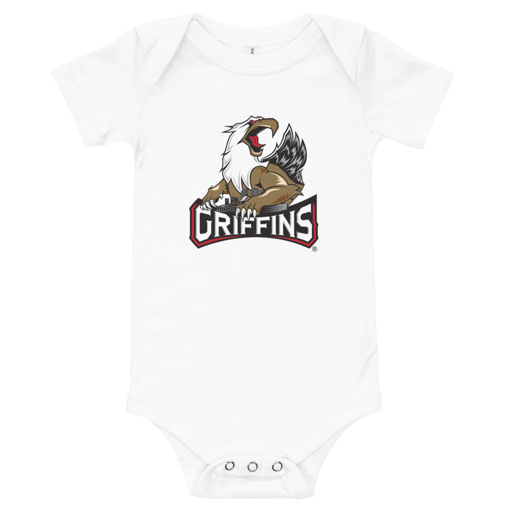 Grand Rapids Griffins Primary Logo Onesie
