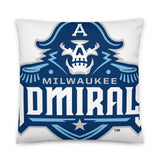 Milwaukee Admirals Primary Logo Pillow