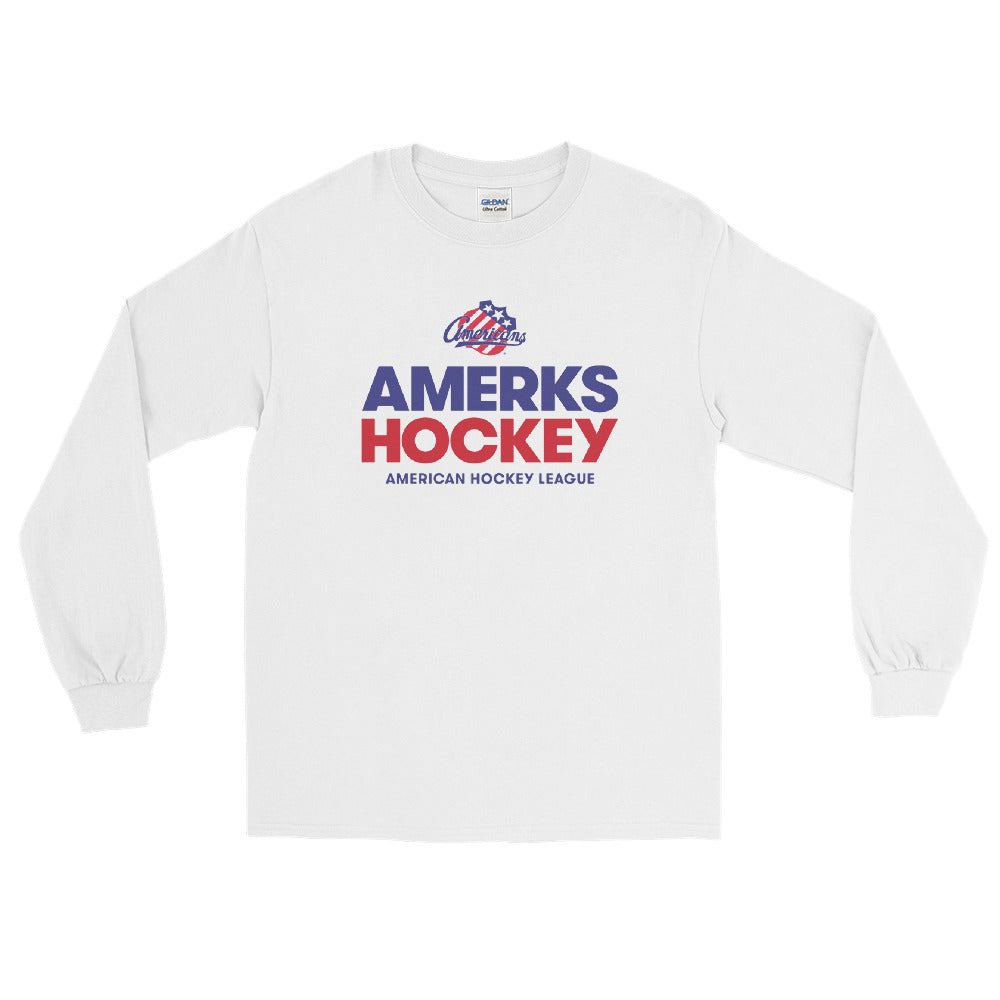 Rochester Americans Hockey Adult Long Sleeve Shirt