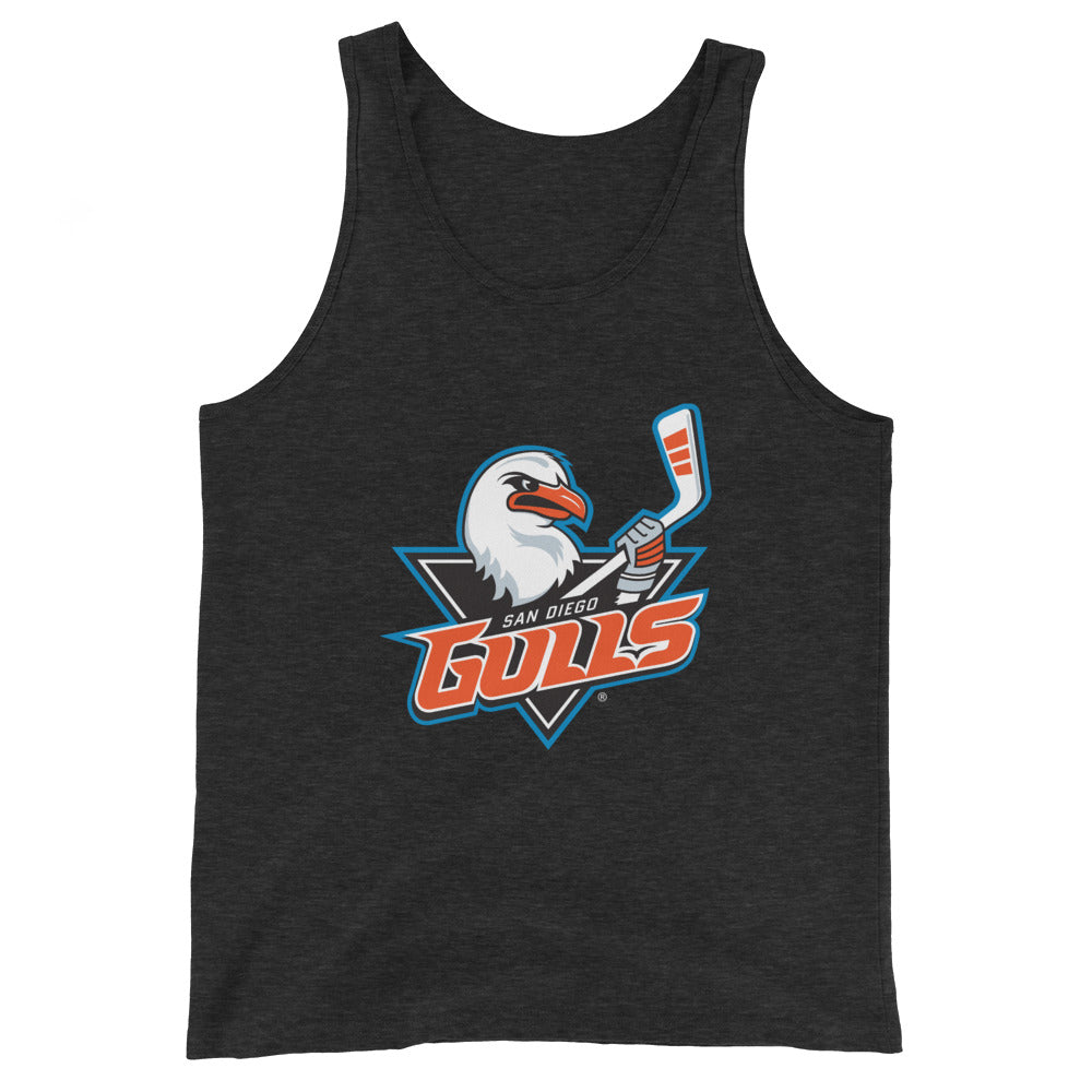 San Diego Gulls Adult Primary LogoTank Top